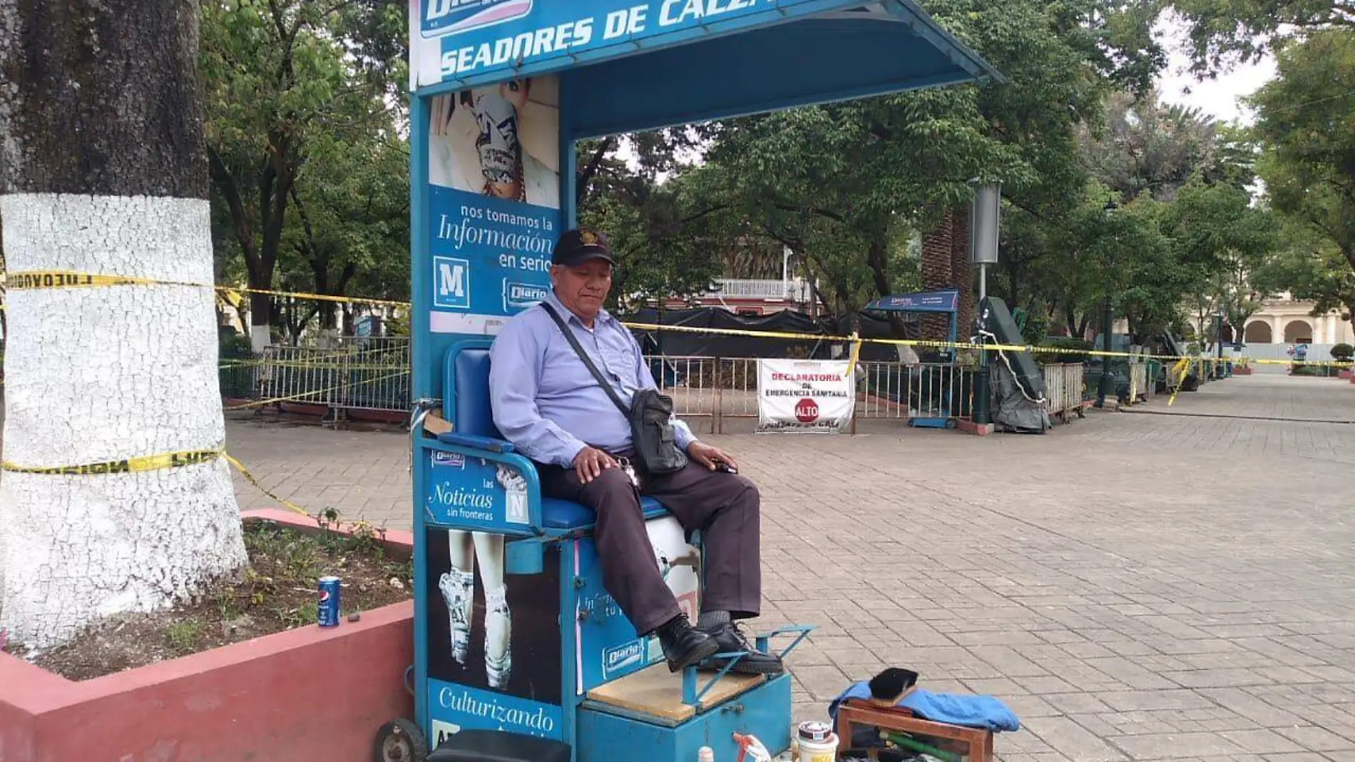 aseador de calzado economía trabajos pandemia